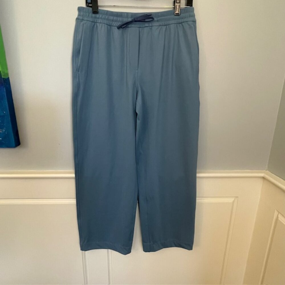 Lululemon Straight-Leg Mid-Rise Pant Luxtreme Utility Blue W5GABS Medium - Picture 2 of 6